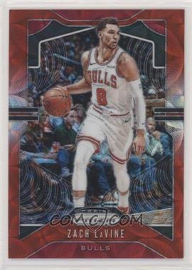 2019-20 Panini Prizm - [Base] - Choice Red Prizm #61 - Zach LaVine /88