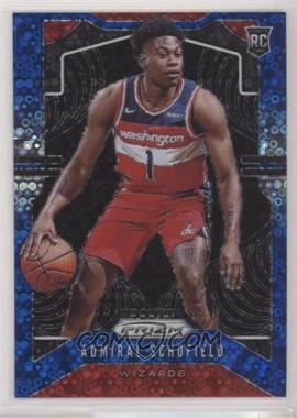 2019-20 Panini Prizm - [Base] - Fast Break Blue Prizm #280 - Rookie - Admiral Schofield /175