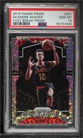 Rookie - De'Andre Hunter (Jersey Number Visible) [PSA 10 GEM MT]