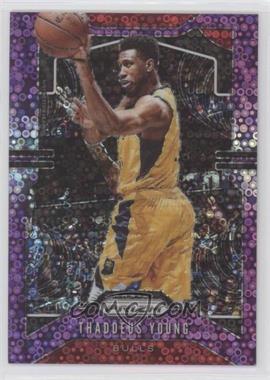 2019-20 Panini Prizm - [Base] - Fast Break Purple Prizm #217 - Thaddeus Young /75