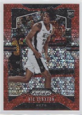 2019-20 Panini Prizm - [Base] - Fast Break Red Prizm #292 - Rookie - Nicolas Claxton /125