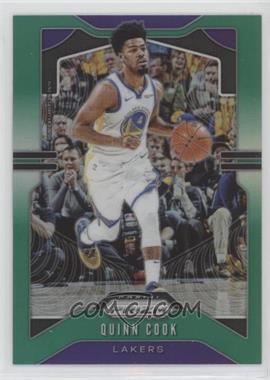 2019-20 Panini Prizm - [Base] - Green Prizm #105 - Quinn Cook