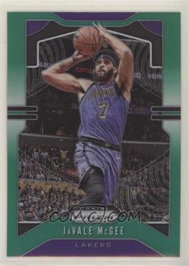 2019-20 Panini Prizm - [Base] - Green Prizm #225 - JaVale McGee