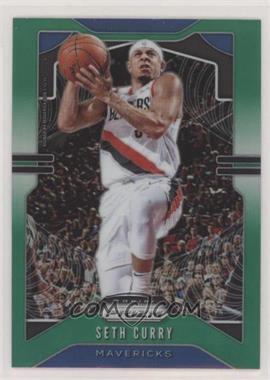 2019-20 Panini Prizm - [Base] - Green Prizm #226 - Seth Curry