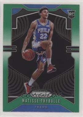 2019-20 Panini Prizm - [Base] - Green Prizm #290 - Rookie - Matisse Thybulle