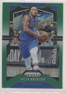 2019-20 Panini Prizm - [Base] - Green Prizm #78 - Jalen Brunson [EX to NM]