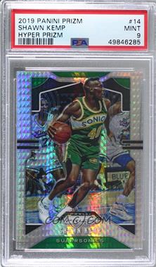 2019-20 Panini Prizm - [Base] - Hyper Prizm #14 - Shawn Kemp [PSA 9 MINT]