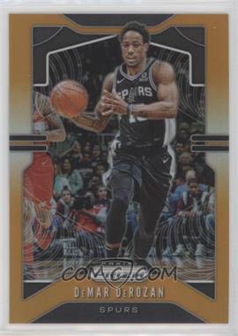 2019-20 Panini Prizm - [Base] - Orange Prizm #134 - DeMar DeRozan /49