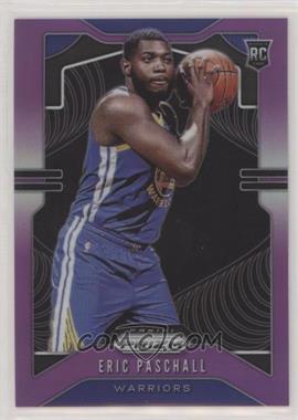 2019-20 Panini Prizm - [Base] - Purple Prizm #279 - Rookie - Eric Paschall /75