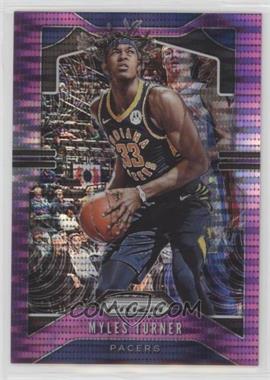 2019-20 Panini Prizm - [Base] - Purple Pulsar Prizm #216 - Myles Turner /35