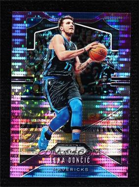 2019-20 Panini Prizm - [Base] - Purple Pulsar Prizm #75 - Luka Doncic /35