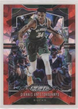 2019-20 Panini Prizm - [Base] - Red Ice Prizm #152 - Giannis Antetokounmpo