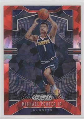 2019-20 Panini Prizm - [Base] - Red Ice Prizm #88 - Michael Porter Jr.