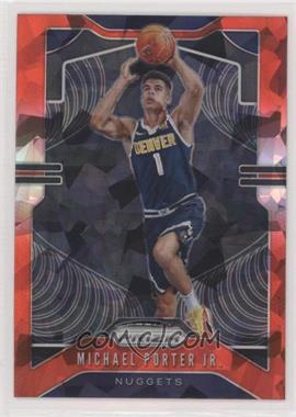 2019-20 Panini Prizm - [Base] - Red Ice Prizm #88 - Michael Porter Jr.