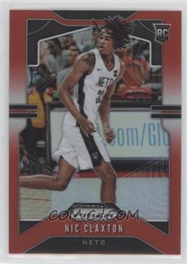 2019-20 Panini Prizm - [Base] - Red Prizm #292 - Rookie - Nicolas Claxton /299