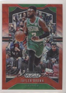 2019-20 Panini Prizm - [Base] - Ruby Wave Prizm #40 - Jaylen Brown