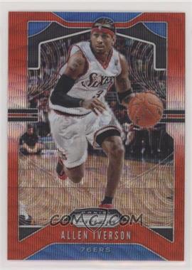 2019-20 Panini Prizm - [Base] - Ruby Wave Prizm #6 - Allen Iverson