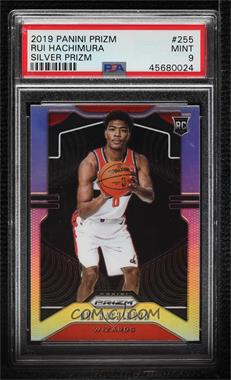 2019-20 Panini Prizm - [Base] - Silver Prizm #255 - Rookie - Rui Hachimura [PSA 9 MINT]