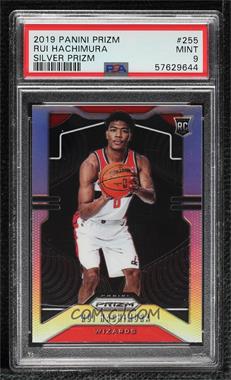 2019-20 Panini Prizm - [Base] - Silver Prizm #255 - Rookie - Rui Hachimura [PSA 9 MINT]