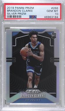 2019-20 Panini Prizm - [Base] - Silver Prizm #266 - Rookie - Brandon Clarke [PSA 10 GEM MT]