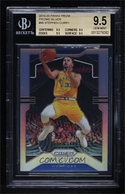 2019-20 Panini Prizm - [Base] - Silver Prizm #98 - Stephen Curry [BGS 9.5 GEM MINT]