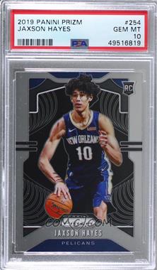 2019-20 Panini Prizm - [Base] #254.1 - Rookie - Jaxson Hayes (Dribbling) [PSA 10 GEM MT]