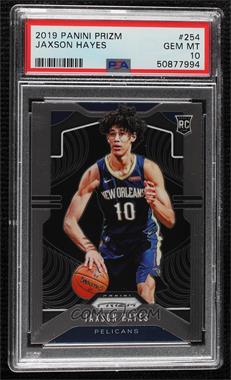 2019-20 Panini Prizm - [Base] #254.1 - Rookie - Jaxson Hayes (Dribbling) [PSA 10 GEM MT]