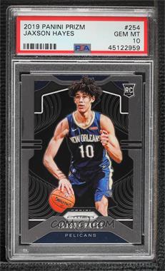 2019-20 Panini Prizm - [Base] #254.1 - Rookie - Jaxson Hayes (Dribbling) [PSA 10 GEM MT]