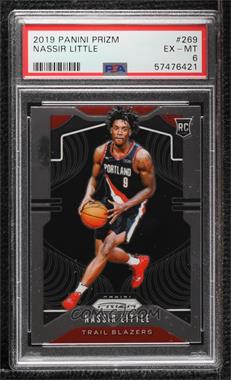 2019-20 Panini Prizm - [Base] #269 - Rookie - Nassir Little [PSA 6 EX‑MT]