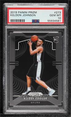 2019-20 Panini Prizm - [Base] #273 - Rookie - Keldon Johnson [PSA 10 GEM MT]