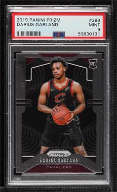 2019-20 Panini Prizm - [Base] #288.1 - Rookie - Darius Garland (Facing Center) [PSA 9 MINT]