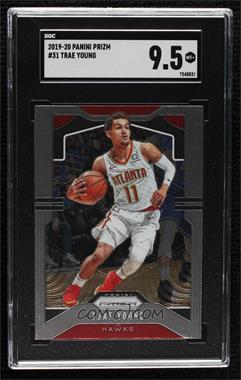 2019-20 Panini Prizm - [Base] #31 - Trae Young [SGC 9.5 Mint+]