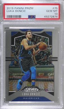 2019-20 Panini Prizm - [Base] #75 - Luka Doncic [PSA 10 GEM MT]