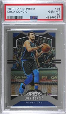 2019-20 Panini Prizm - [Base] #75 - Luka Doncic [PSA 10 GEM MT]