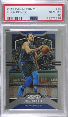 2019-20 Panini Prizm - [Base] #75 - Luka Doncic [PSA 10 GEM MT]