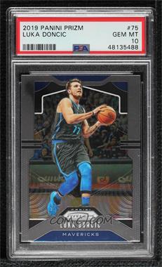 2019-20 Panini Prizm - [Base] #75 - Luka Doncic [PSA 10 GEM MT]