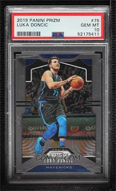 2019-20 Panini Prizm - [Base] #75 - Luka Doncic [PSA 10 GEM MT]