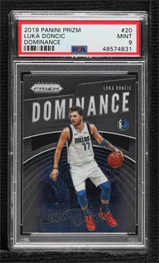 2019-20 Panini Prizm - Dominance #20 - Luka Doncic [PSA 9 MINT]