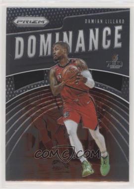 2019-20 Panini Prizm - Dominance #6 - Damian Lillard