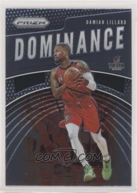 2019-20 Panini Prizm - Dominance #6 - Damian Lillard