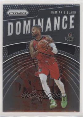 2019-20 Panini Prizm - Dominance #6 - Damian Lillard