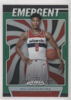 2019-20 Panini Prizm - Emergent - Green Prizm #21 - Rui Hachimura