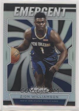 2019-20 Panini Prizm - Emergent - Silver Prizm #7 - Zion Williamson