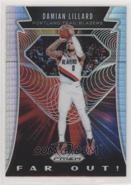 2019-20 Panini Prizm - Far Out! - Hyper Prizm #15 - Damian Lillard