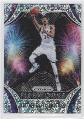 2019-20 Panini Prizm - Fireworks - Fast Break #4 - Giannis Antetokounmpo