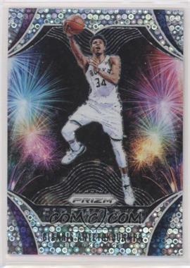 2019-20 Panini Prizm - Fireworks - Fast Break #4 - Giannis Antetokounmpo