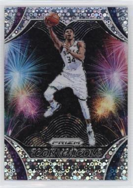 2019-20 Panini Prizm - Fireworks - Fast Break #4 - Giannis Antetokounmpo