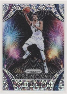 2019-20 Panini Prizm - Fireworks - Fast Break #4 - Giannis Antetokounmpo