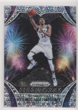 2019-20 Panini Prizm - Fireworks - Fast Break #4 - Giannis Antetokounmpo