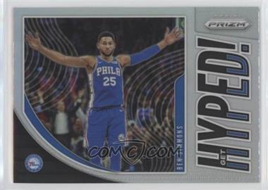 2019-20 Panini Prizm - Get Hyped! - Silver Prizm #9 - Ben Simmons